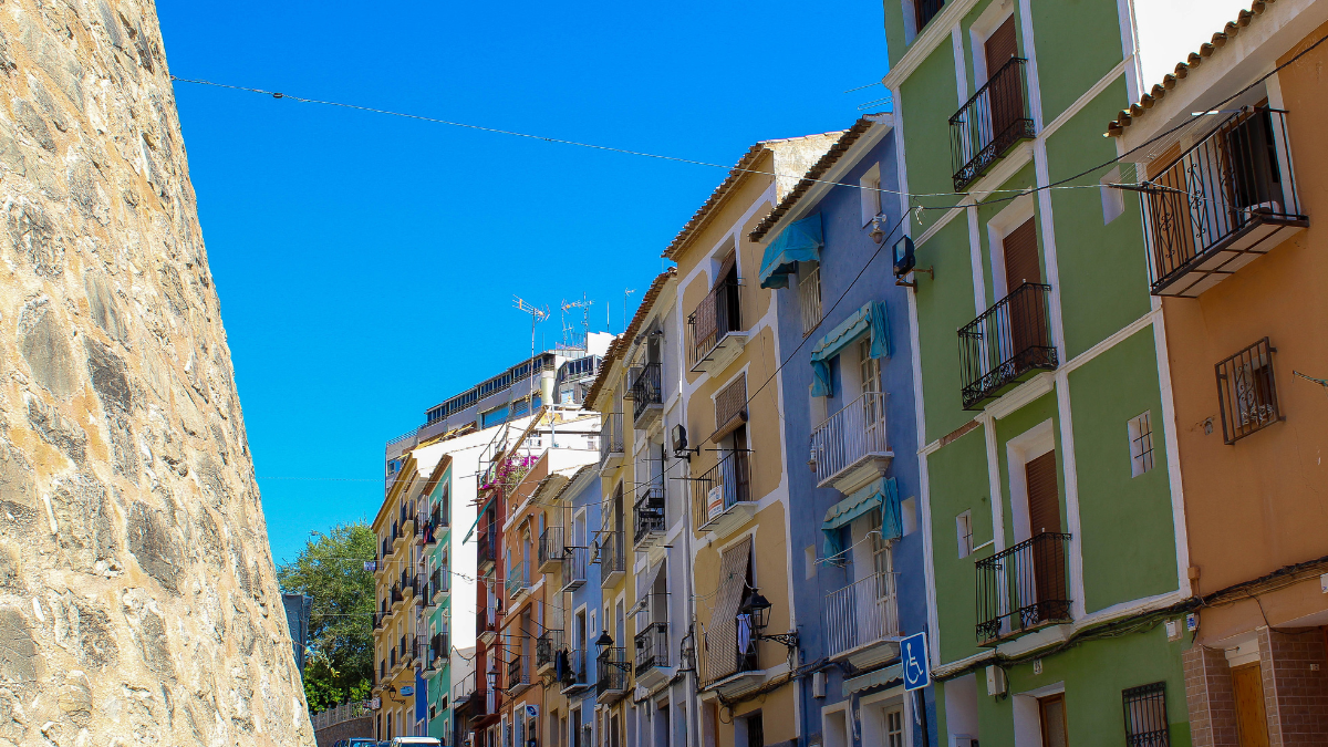 Aerial view of Benissa